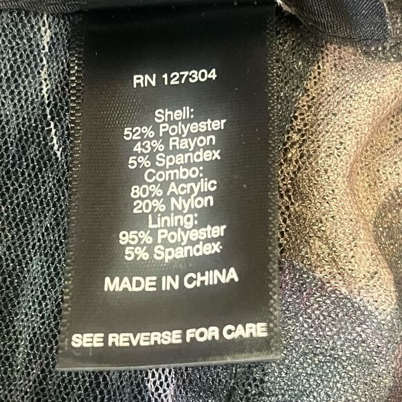 Ali Miles Open Front Reversible Cardigan Floral & Animal Print Oversized Sz S - Picture 8 of 10